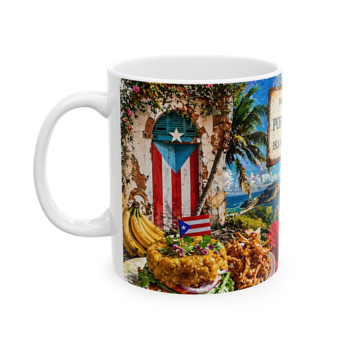 Taza "Atardecer en el Viejo San Juan" - Edición Puerto Rico (11oz, 15oz)