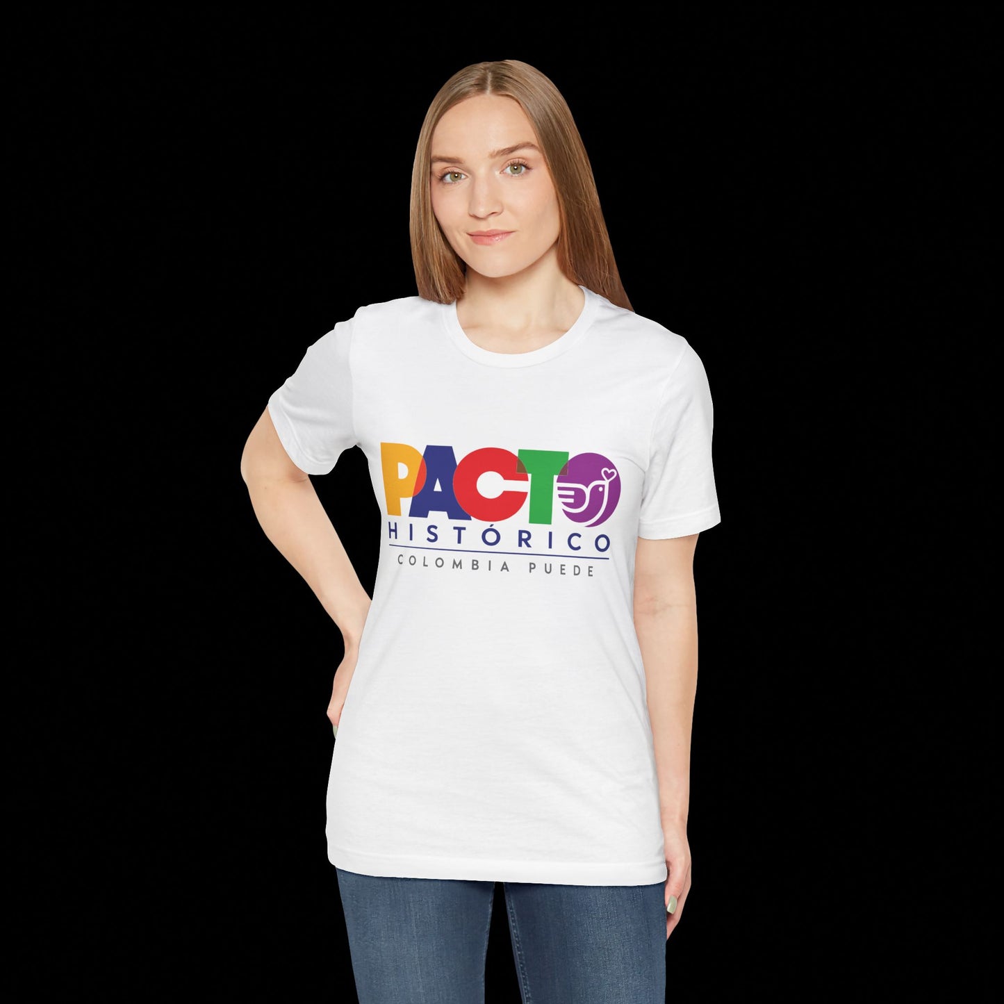 Pacto Histórico Colombia Puede T-Shirt — Colorful Political Campaign Tee - Camiseta Pacto Histórico
