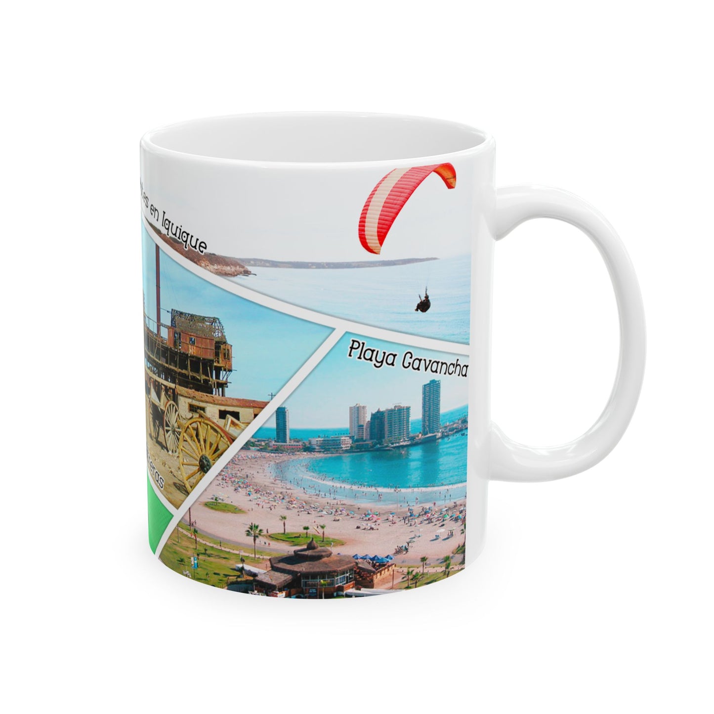 Taza "Iquique: Desierto y Aventura" - Tesoros del Norte de Chile (11oz, 15oz)