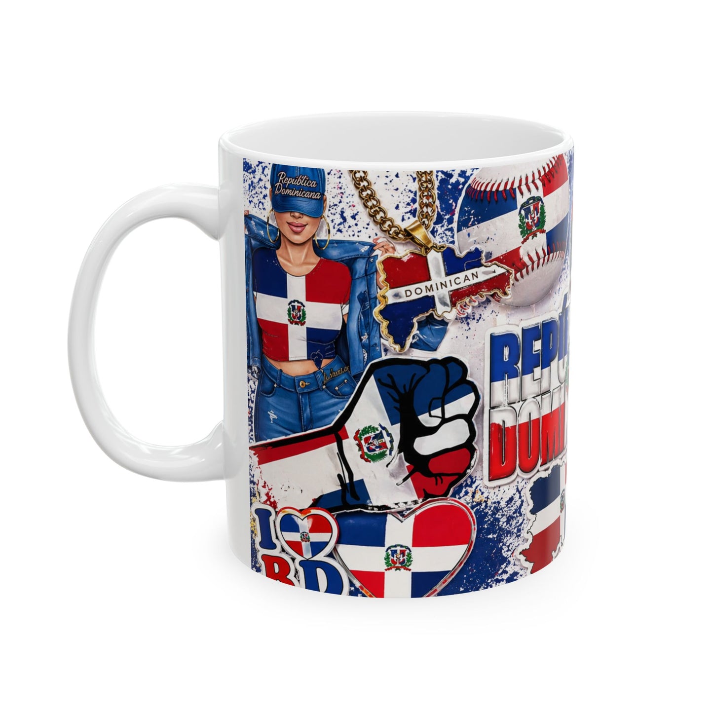 Taza "Dominicana de Pura Cepa" - Estilo Urbano & Orgullo (11oz, 15oz)