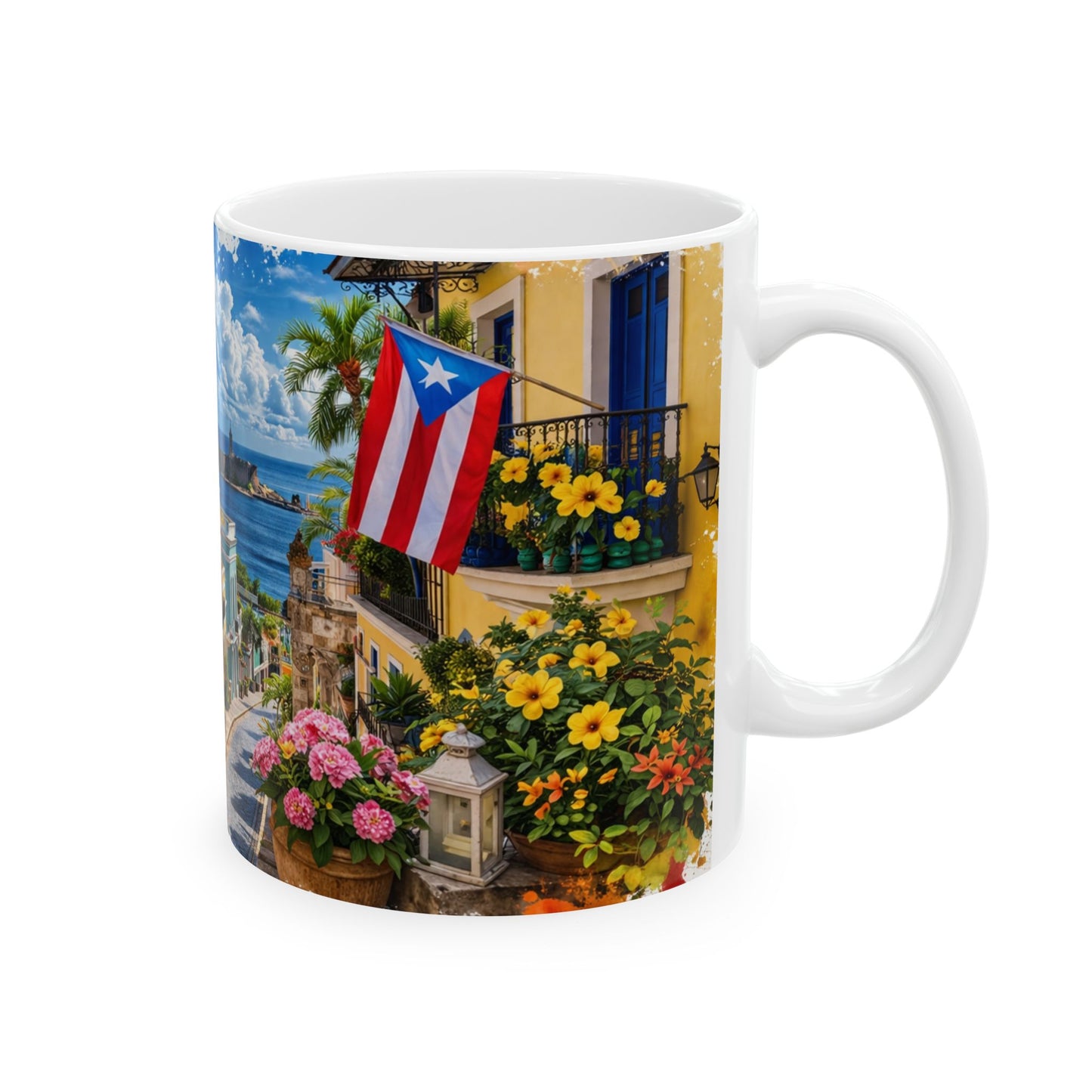 Taza "Sabor y Tradición Boricua" - Edición Especial Puerto Rico Cup (11oz, 15oz)