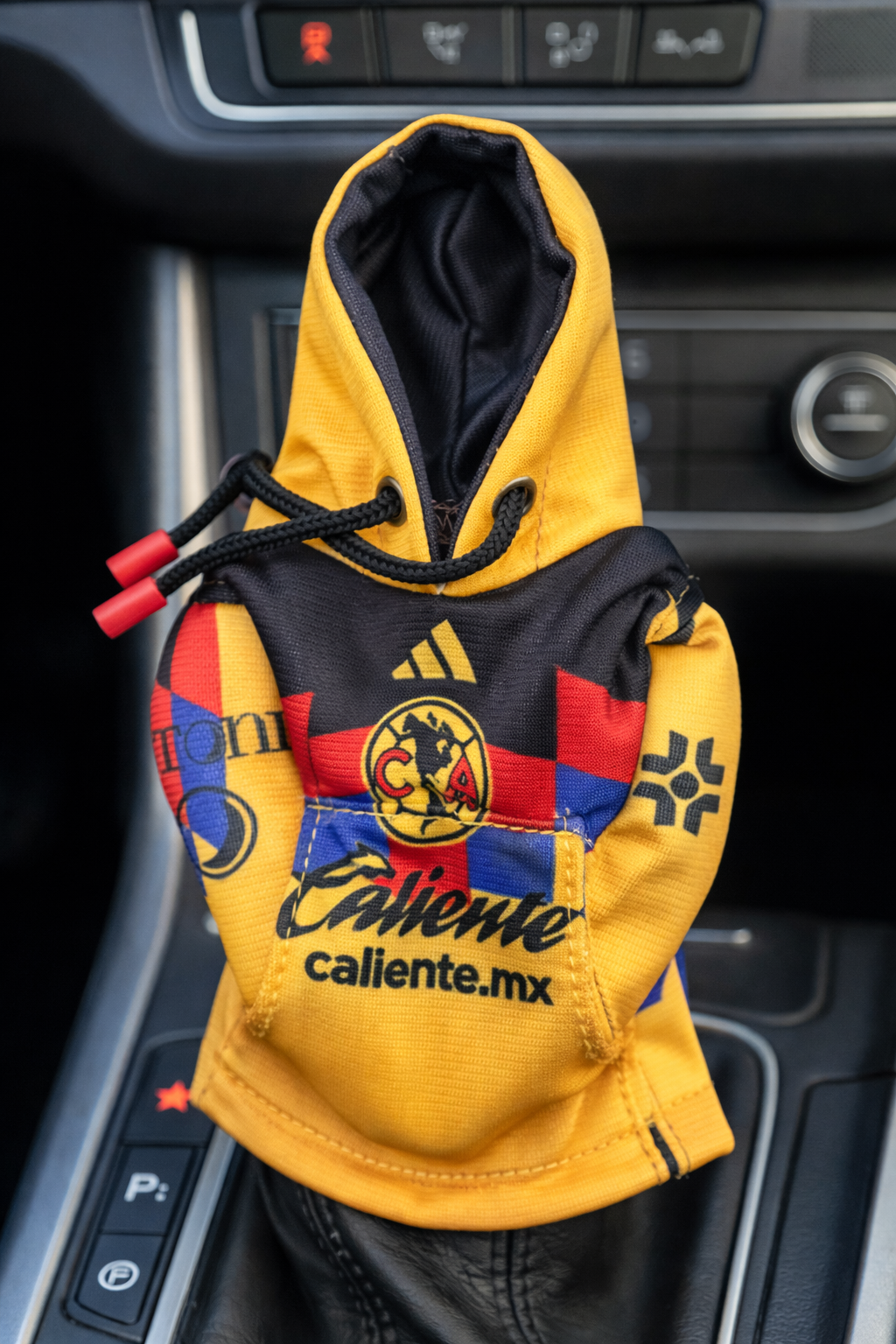 Mini Hoodie del Club América para Palanca de Cambios y Botellas