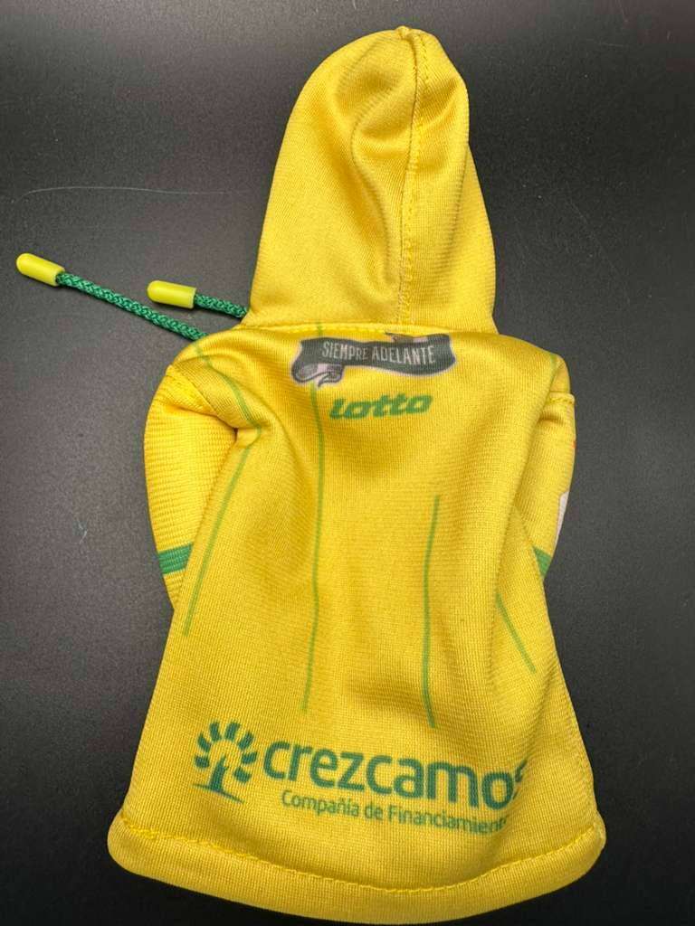 Mini Hoodie de Atlético Bucaramanga para Palanca de Cambios y Botellas