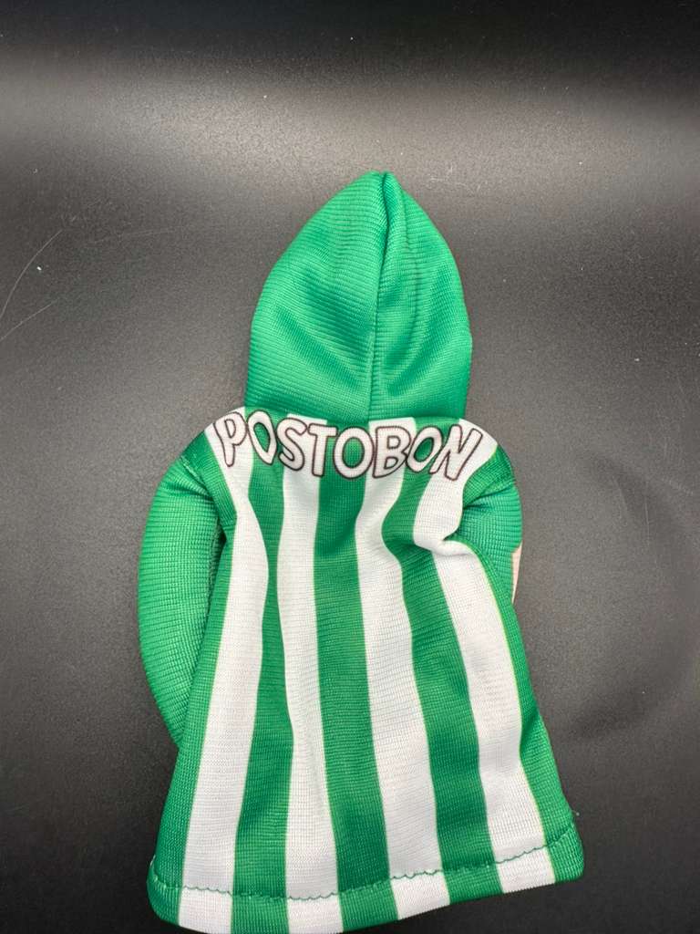Mini Hoodie de Atlético Nacional para Palanca de Cambios y Botellas
