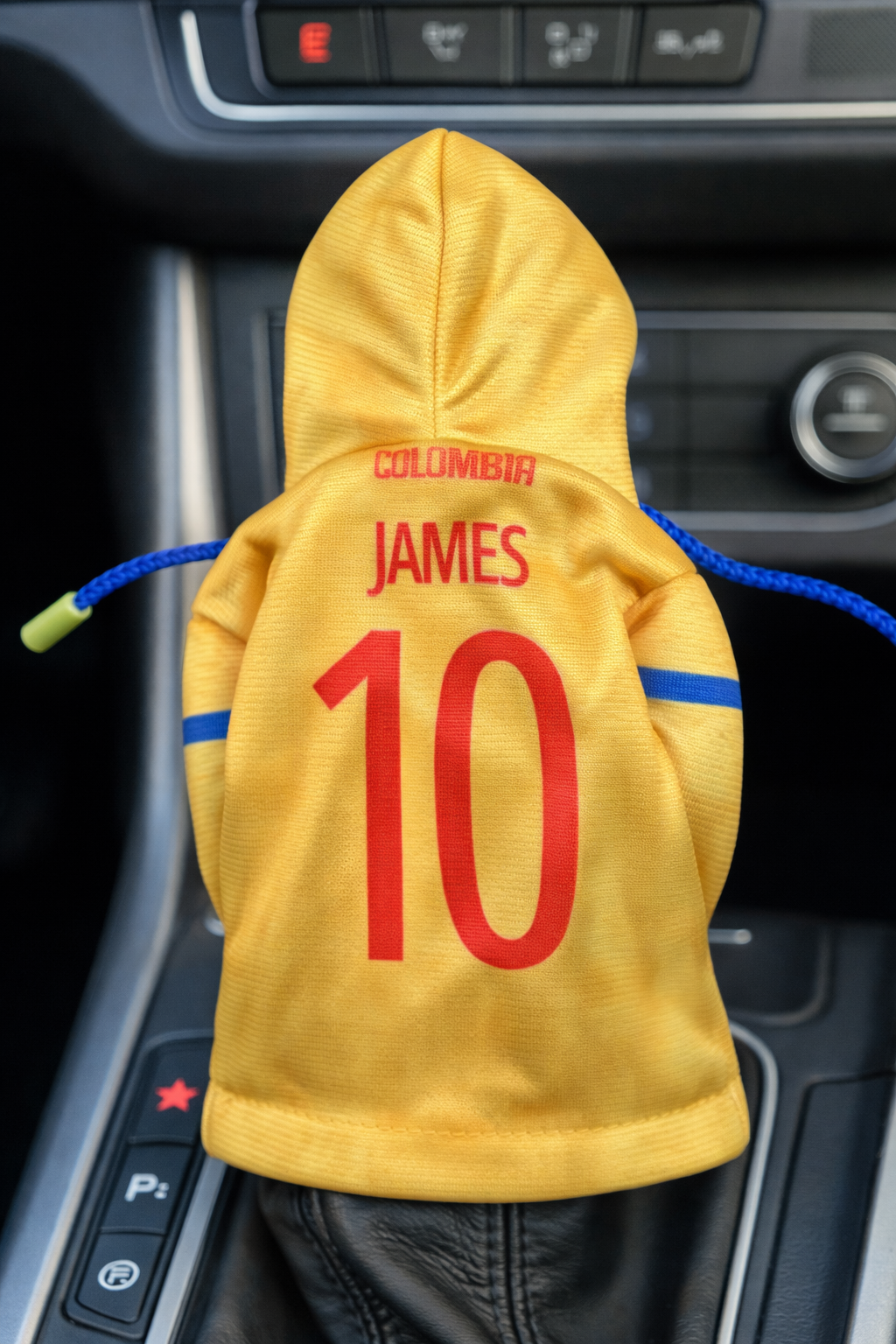 Mini Hoodie de la Selección de Colombia #10 James para Palanca de Cambios y Botellas