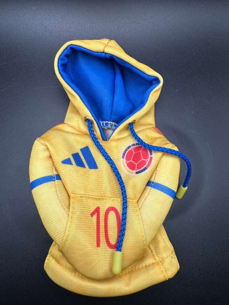 Mini Hoodie de la Selección de Colombia #10 James para Palanca de Cambios y Botellas