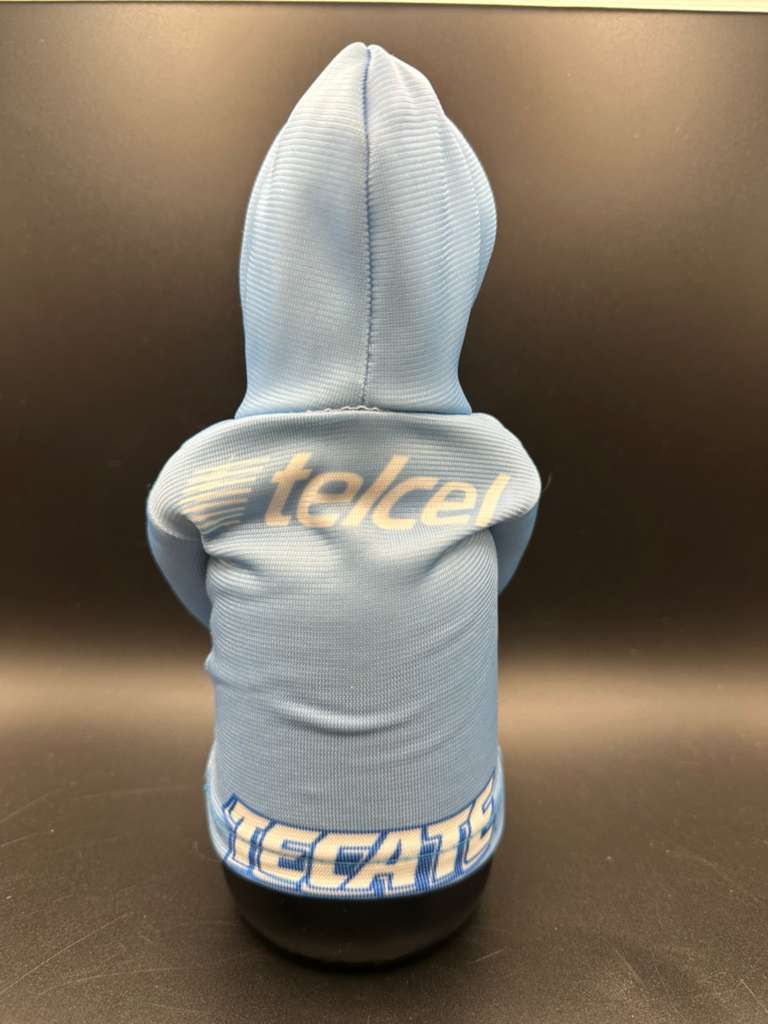 Mini Hoodie de Cruz Azul para Palanca de Cambios y Botellas