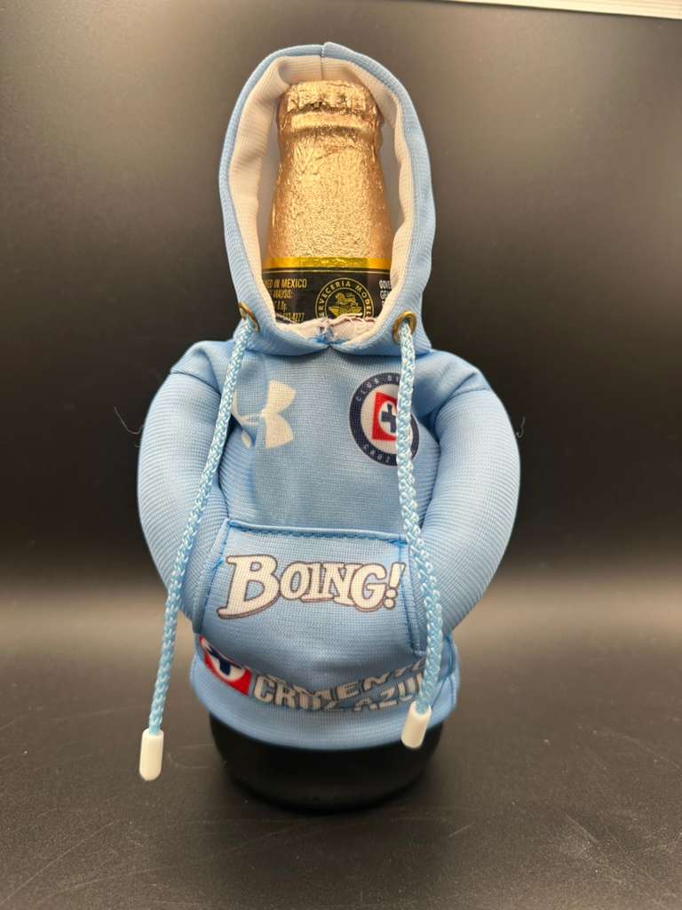 Mini Hoodie de Cruz Azul para Palanca de Cambios y Botellas
