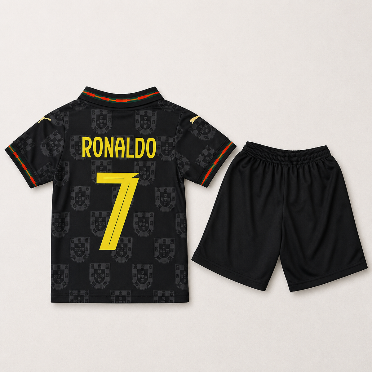 Conjunto Infantil Portugal Ronaldo #7 – Camiseta y Short