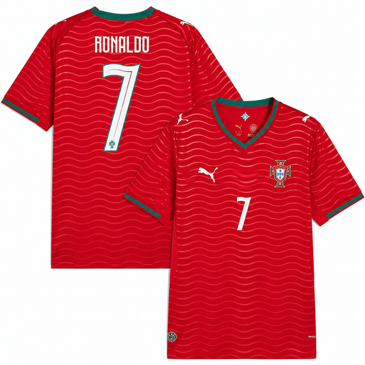 Jersey Portugal Fútbol 2026 - Slim Fit Calidad Premium - Ronaldo
