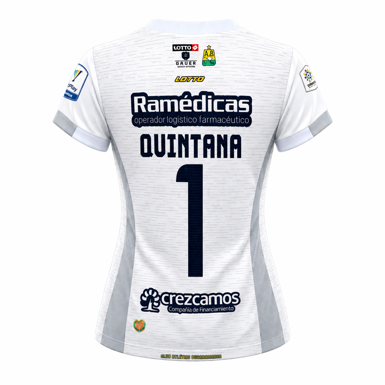 Jersey Atlético Bucaramanga Dama - Edición Local 2025 - Colombia
