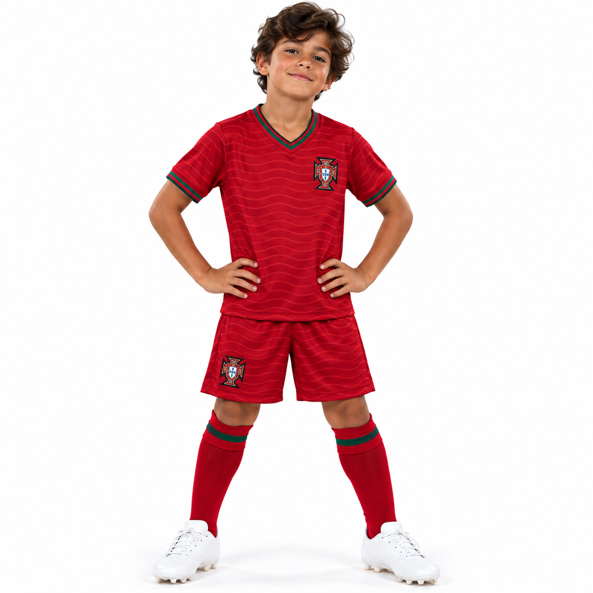 Conjunto Infantil Portugal Ronaldo #7 – Camiseta y Short