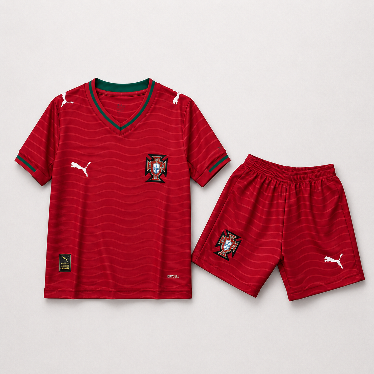 Conjunto Infantil Portugal Ronaldo #7 – Camiseta y Short