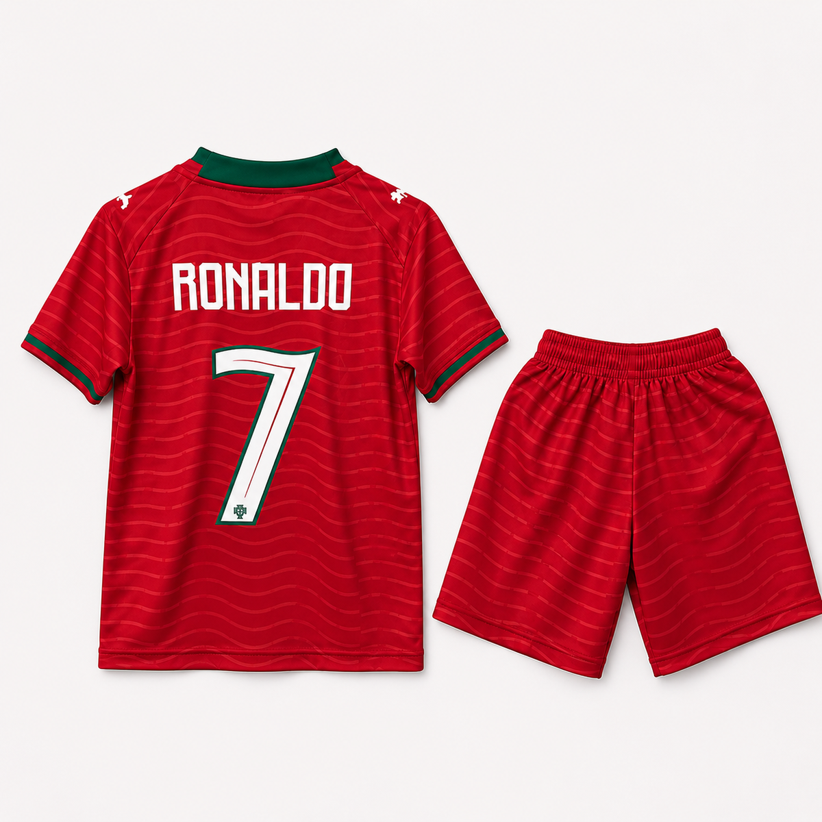 Conjunto Infantil Portugal Ronaldo #7 – Camiseta y Short