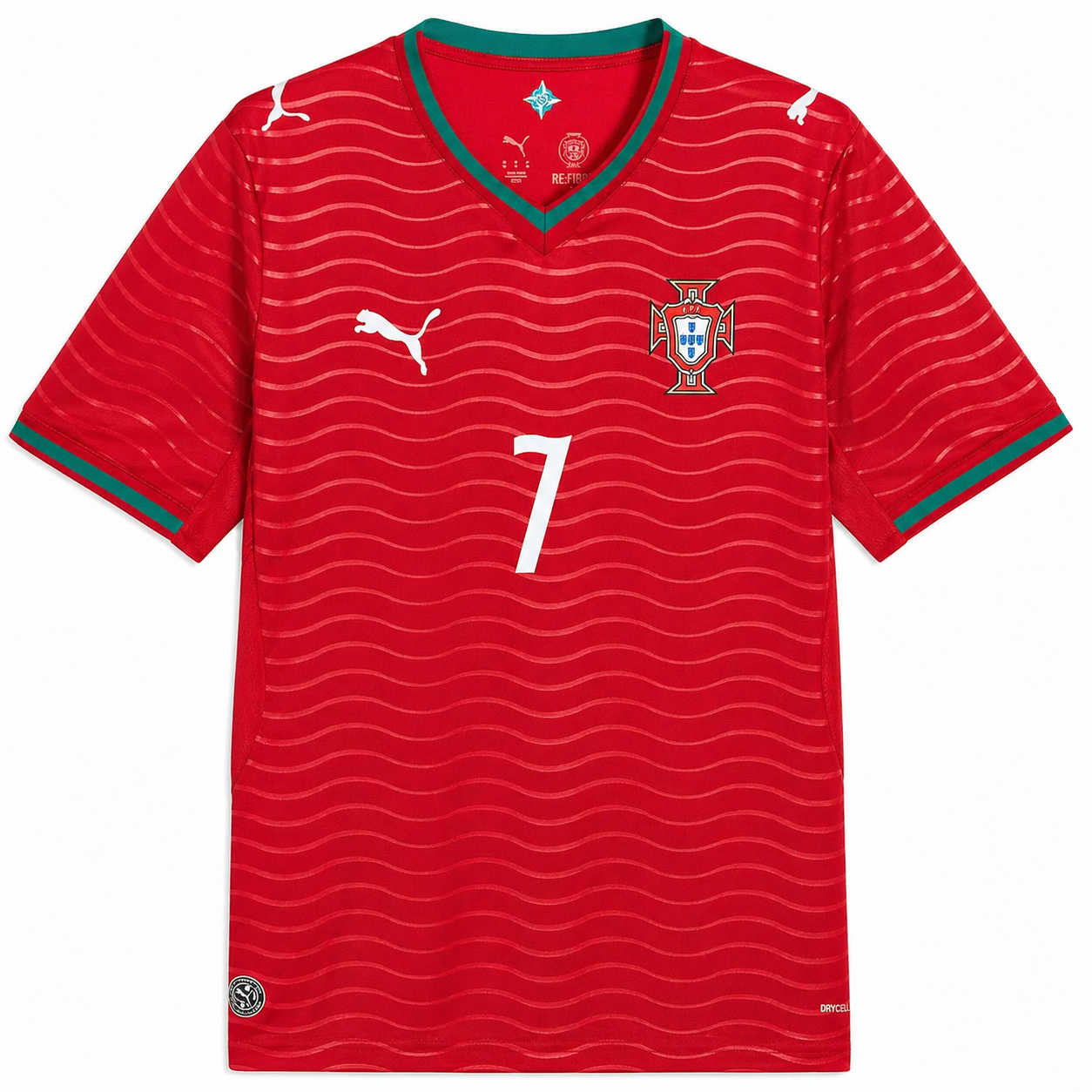 Jersey Portugal Fútbol 2026 - Slim Fit Calidad Premium - Ronaldo
