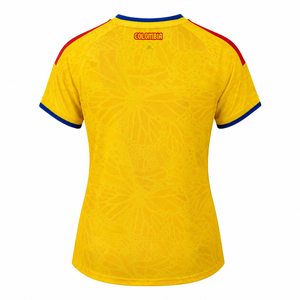 Jersey Colombia Amarillo Mujer - Estilo Urbano y Futbolero 2026