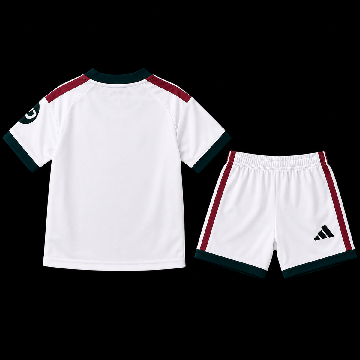 Conjunto de Fútbol Real Madrid para Niño – Camiseta y Short Blanco – Uniforme Infantil