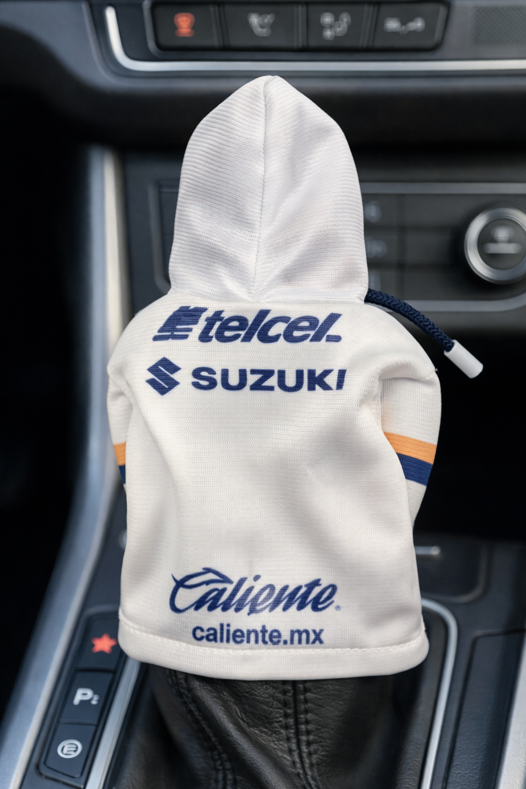 Mini Hoodie de Pumas para Palanca de Cambios y Botellas