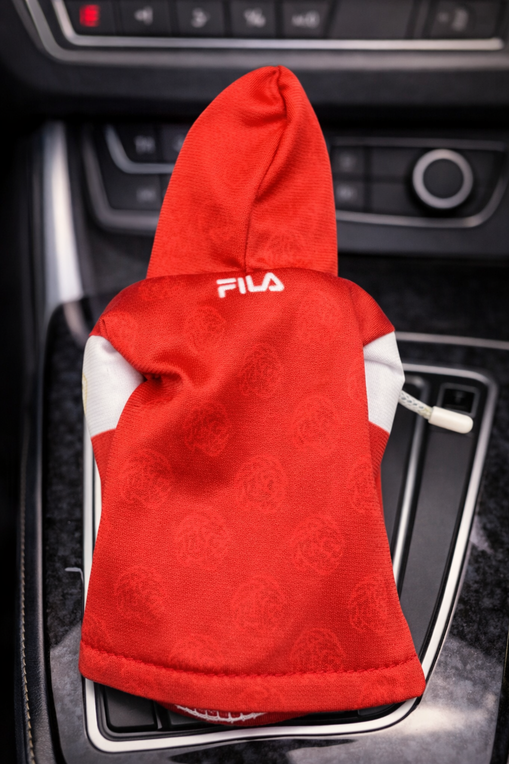 Mini Hoodie de Independiente Santa Fe para Palanca de Cambios y Botellas