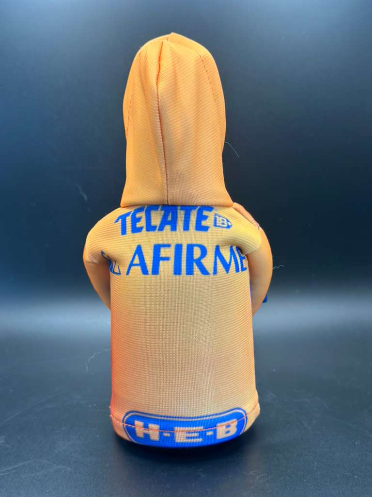 Mini Hoodie de Tigres UANL para Palanca de Cambios y Botellas